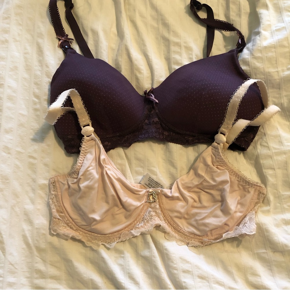 Cache Couer and Royce nursing bras 32C/32D